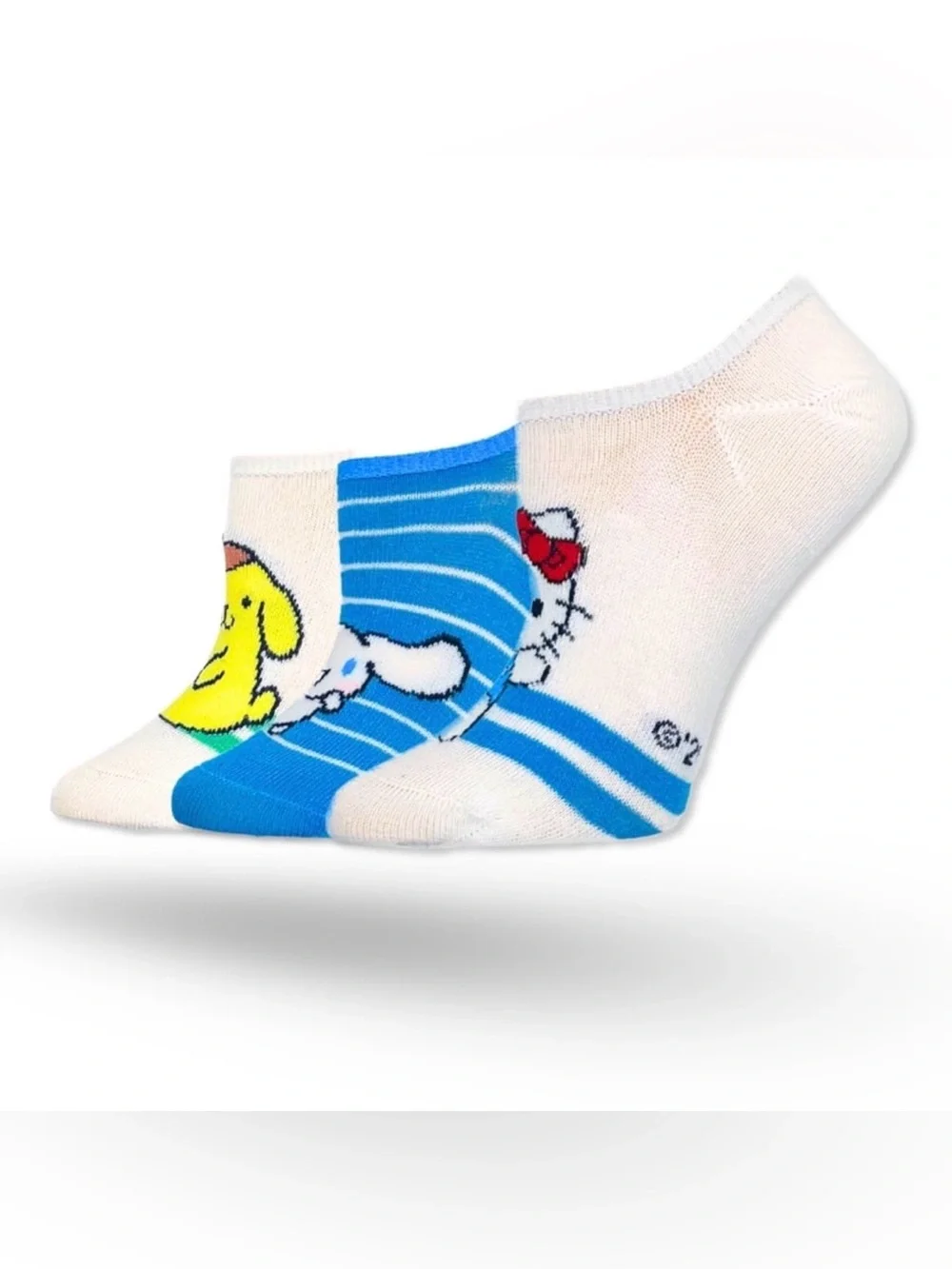 2 Hello Kitty & Friends Women’s Scoop Liner Socks 3Pack Each Size 4-10
